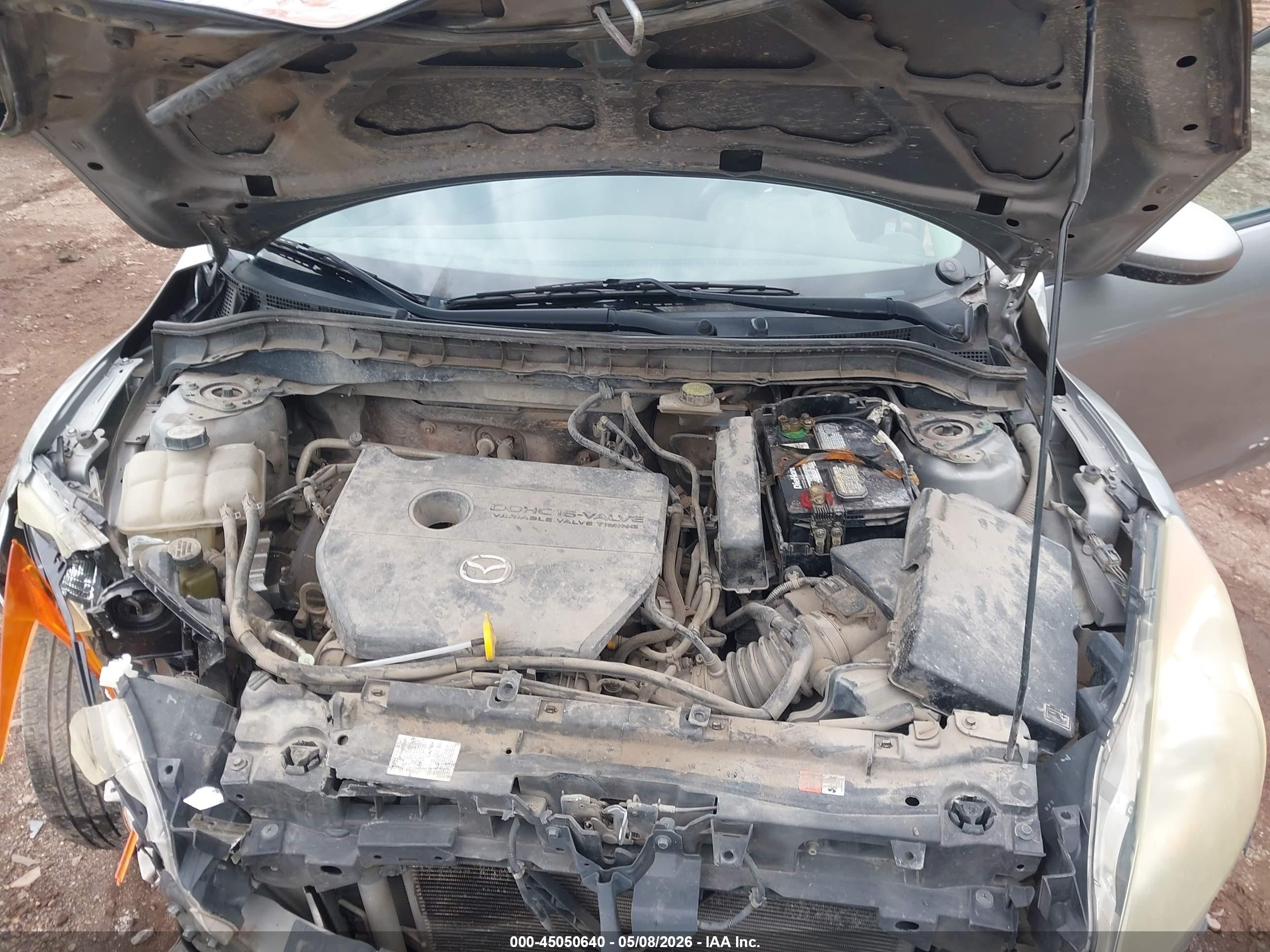 2010 Mazda Mazda3 I Touring Серый vin: JM1BL1SF7A1194478