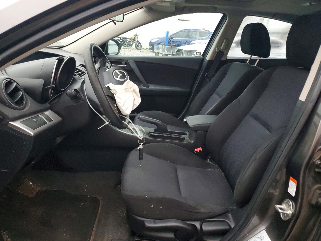 2010 Mazda 3 I Gray vin: JM1BL1SF7A1211599