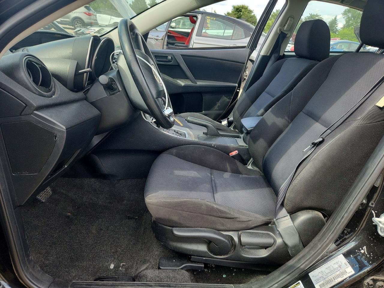 2010 Mazda 3 I Черный vin: JM1BL1SF7A1281491