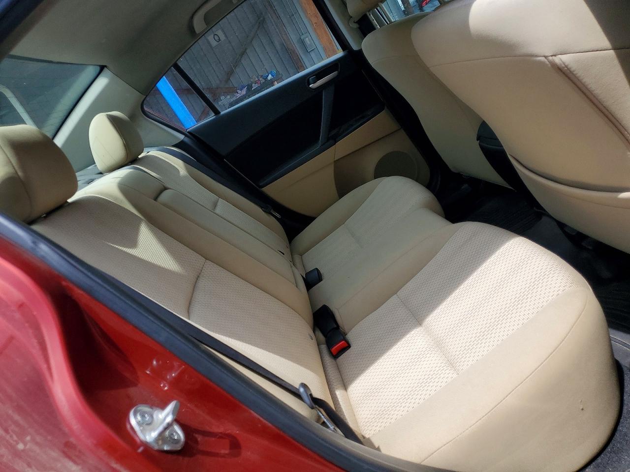 2010 Mazda 3 I Burgundy vin: JM1BL1SF7A1294872