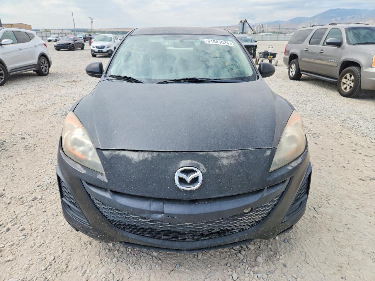 2010 Mazda 3 I Black vin: JM1BL1SF7A1336926