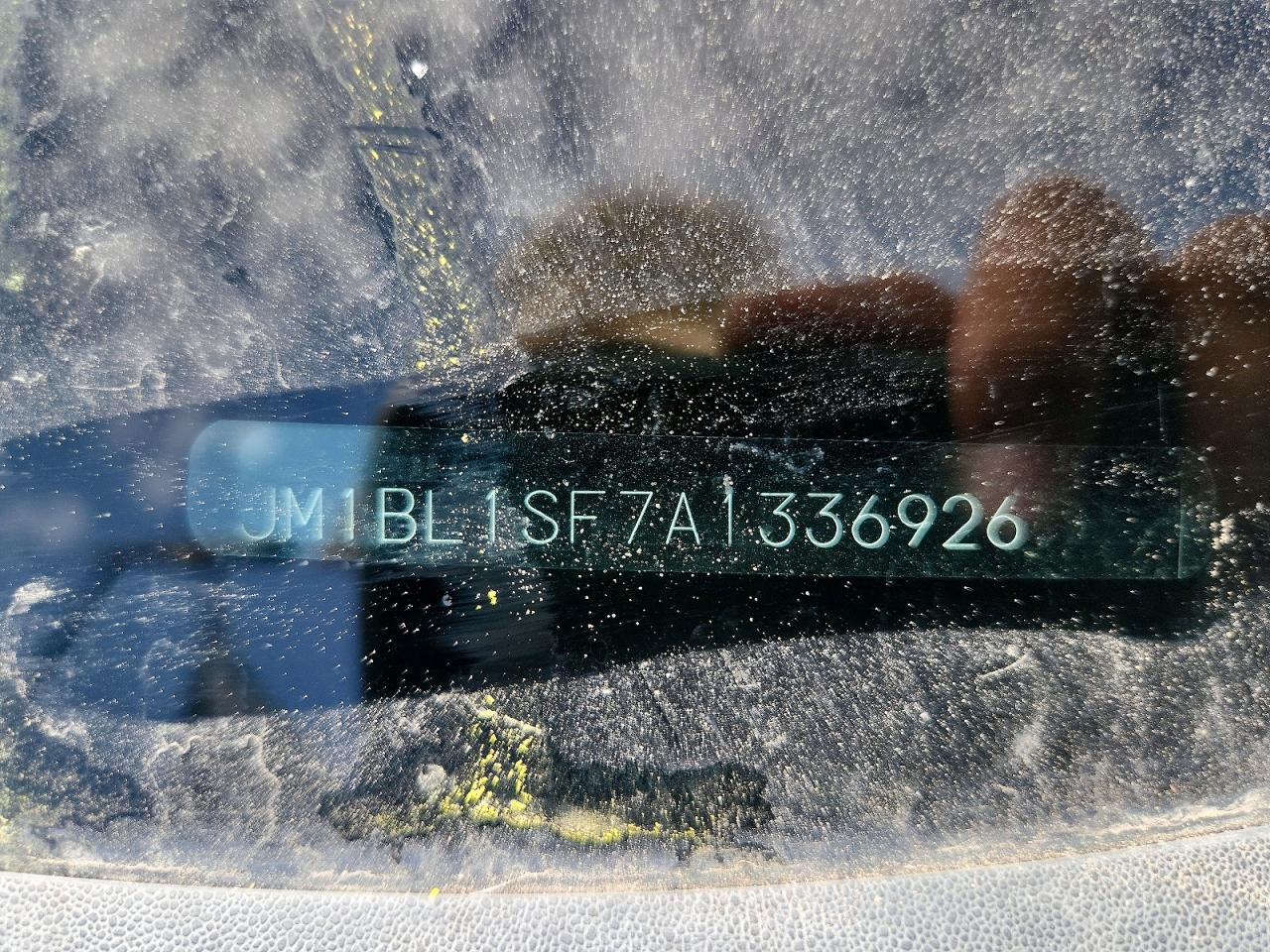 2010 Mazda 3 I Black vin: JM1BL1SF7A1336926