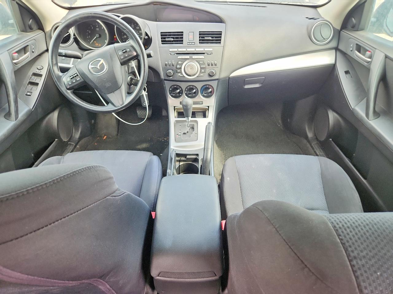 2010 Mazda 3 I Black vin: JM1BL1SF7A1336926