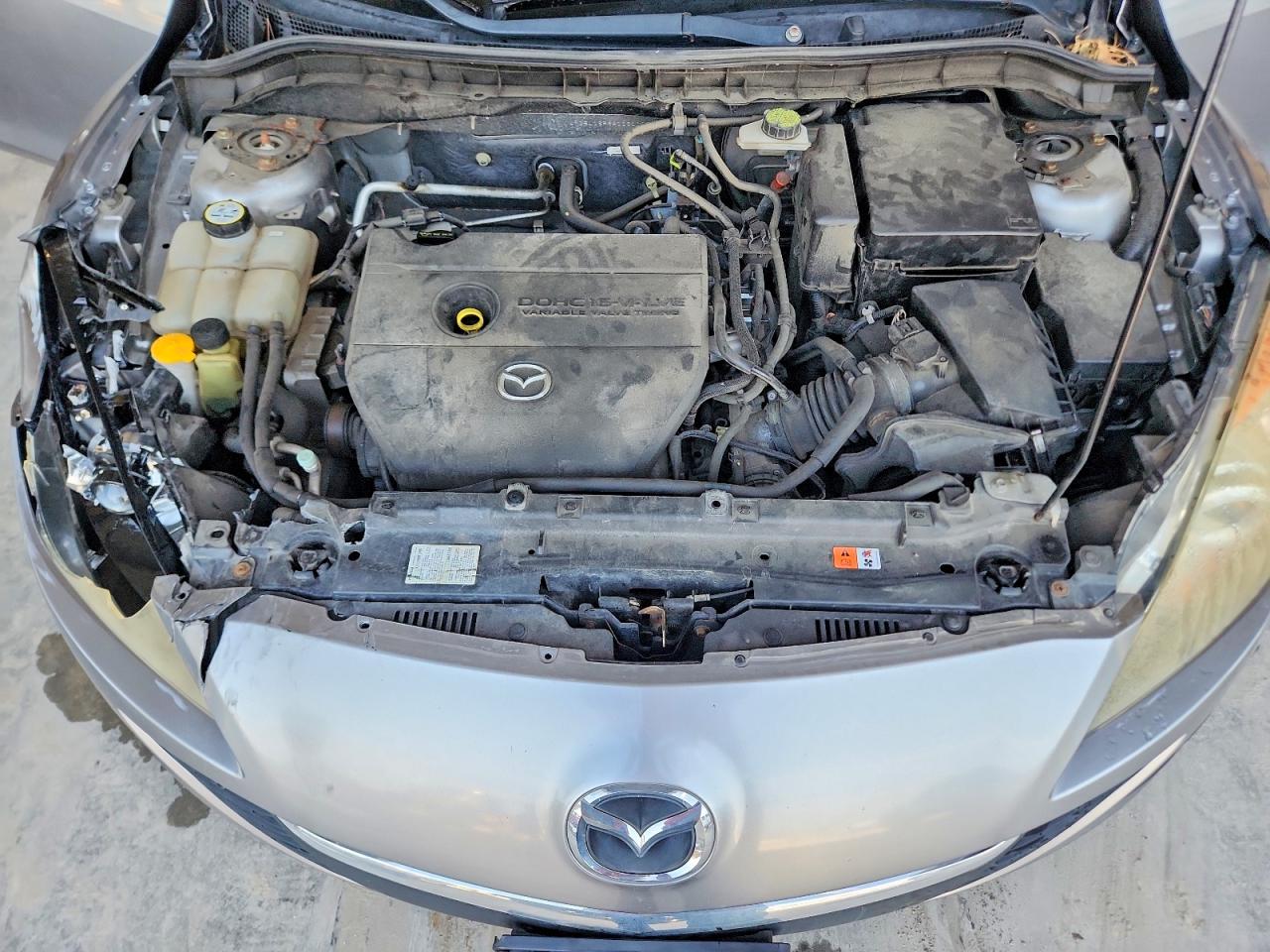 2010 Mazda 3 I Серебряный vin: JM1BL1SF8A1161196