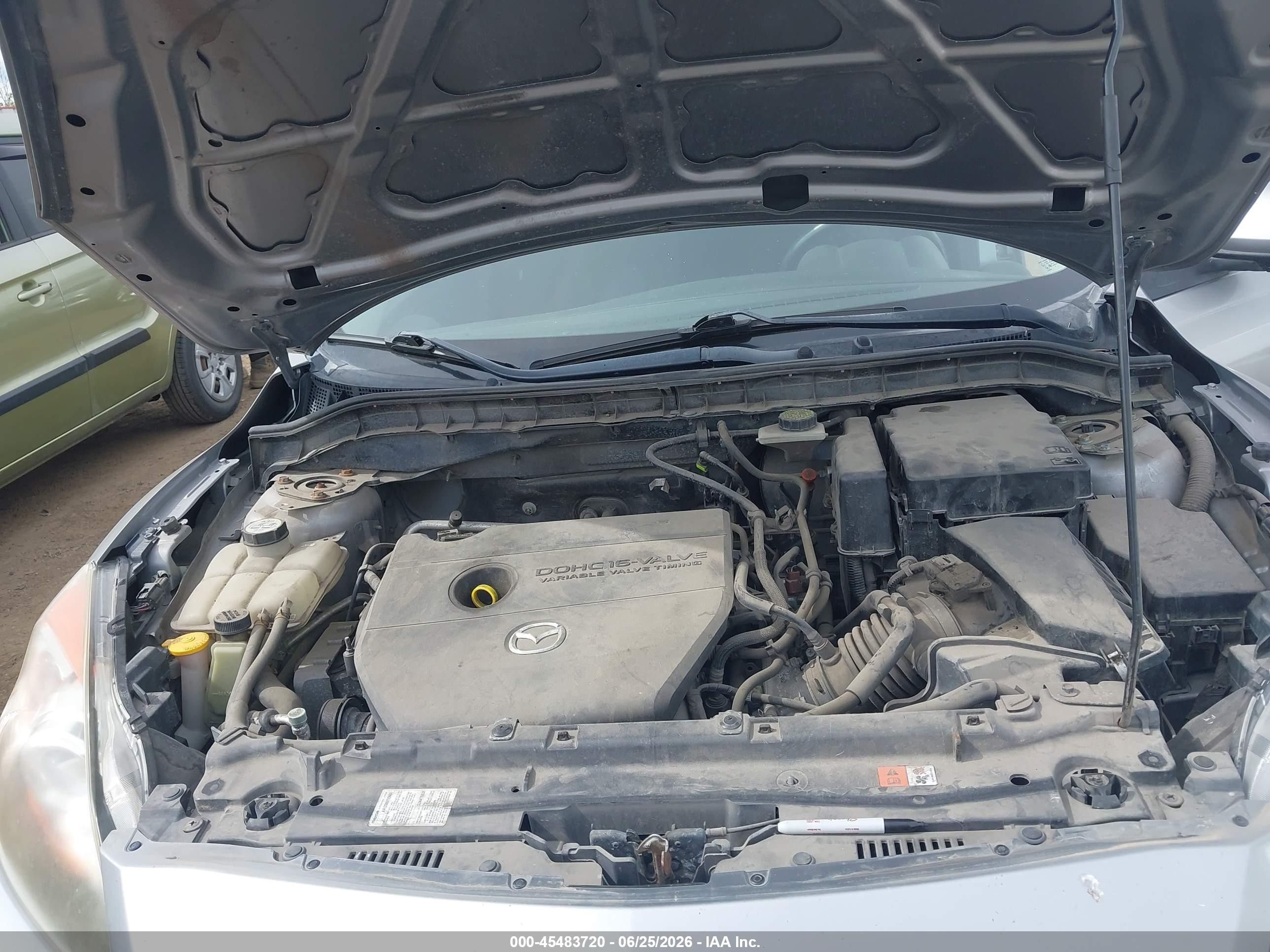 2010 Mazda Mazda3 I Touring Gray vin: JM1BL1SF8A1214981