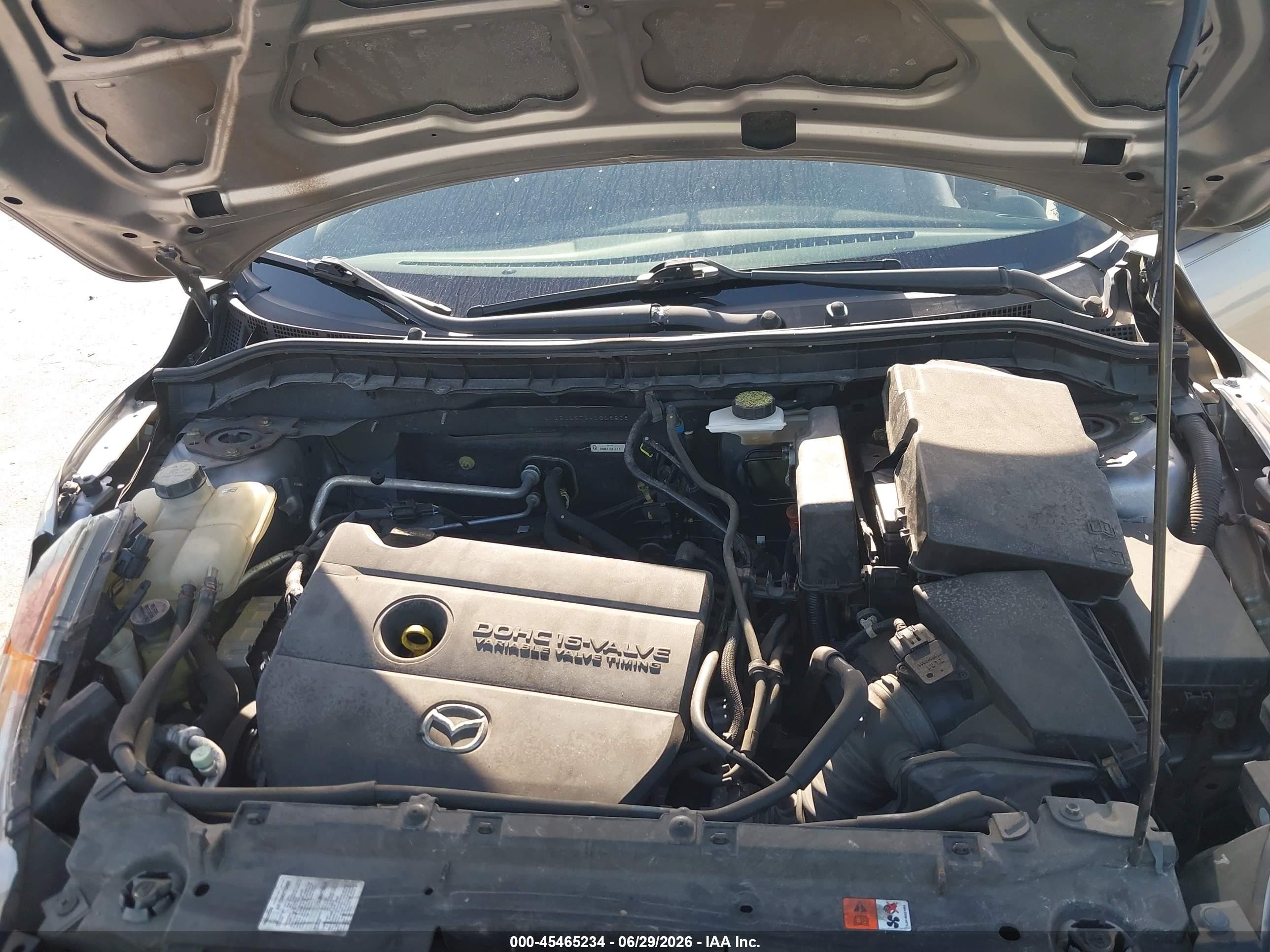 2010 Mazda Mazda3 I Sport Серебряный vin: JM1BL1SF8A1215905