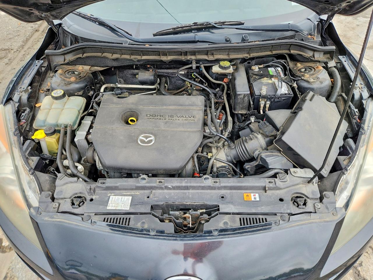 2010 Mazda 3 I Угольный vin: JM1BL1SF8A1228797