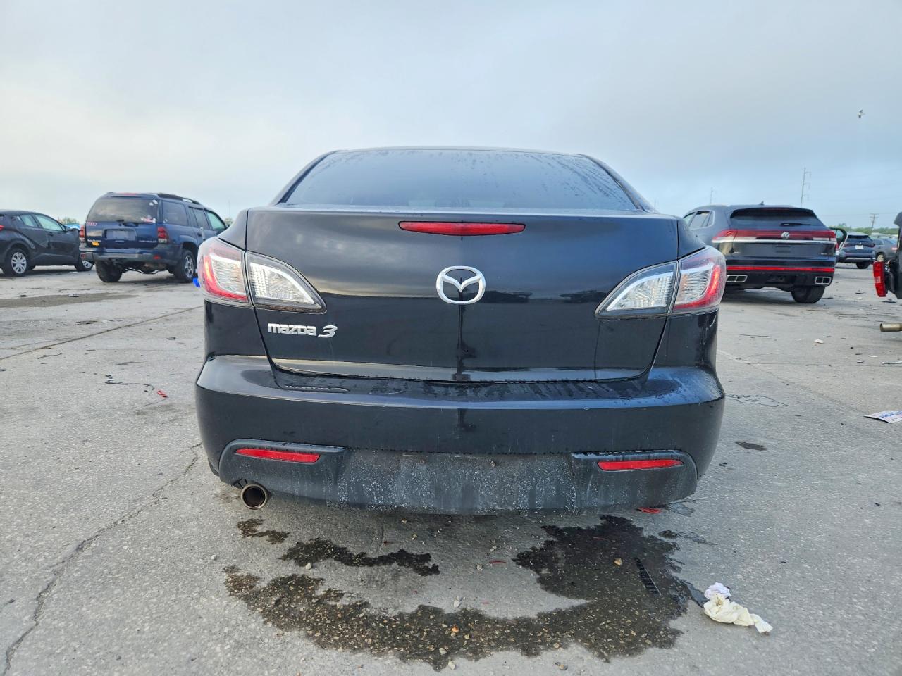 2010 Mazda 3 I Black vin: JM1BL1SF8A1246734