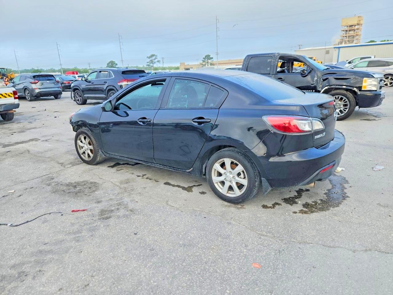 2010 Mazda 3 I Black vin: JM1BL1SF8A1246734