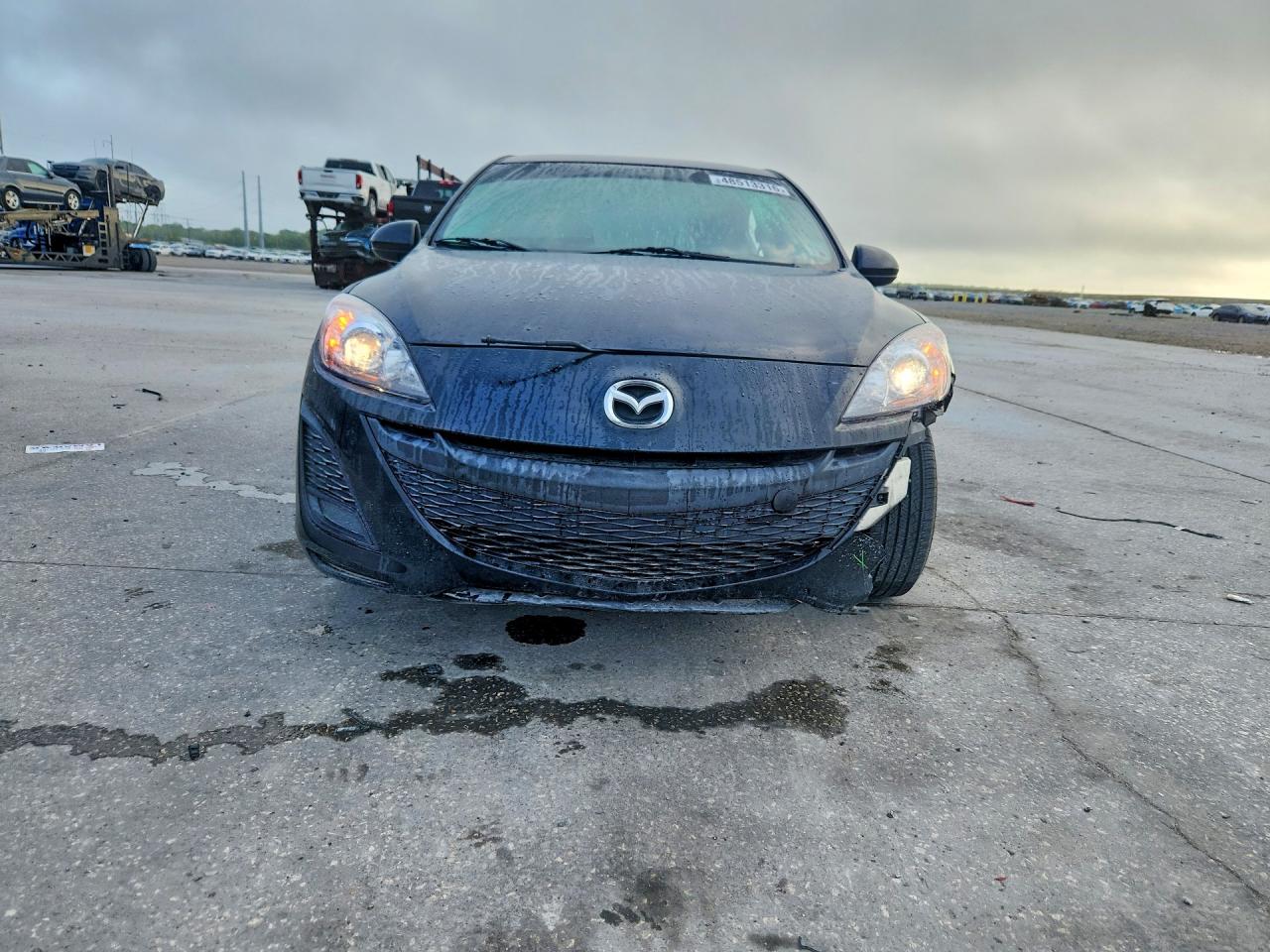 2010 Mazda 3 I Black vin: JM1BL1SF8A1246734