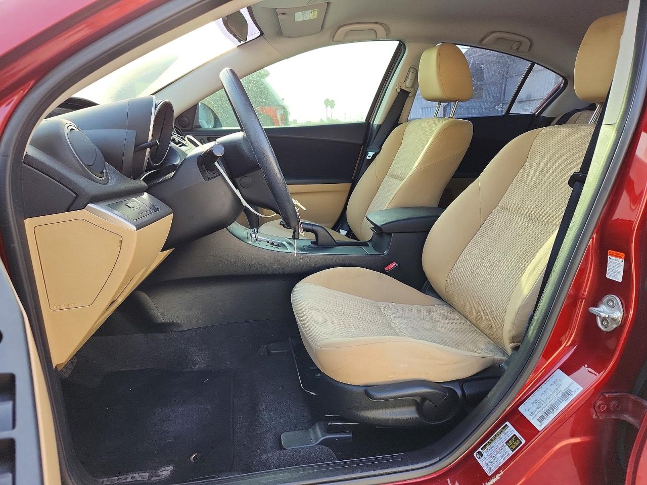 2010 Mazda 3 I Maroon vin: JM1BL1SF8A1332948