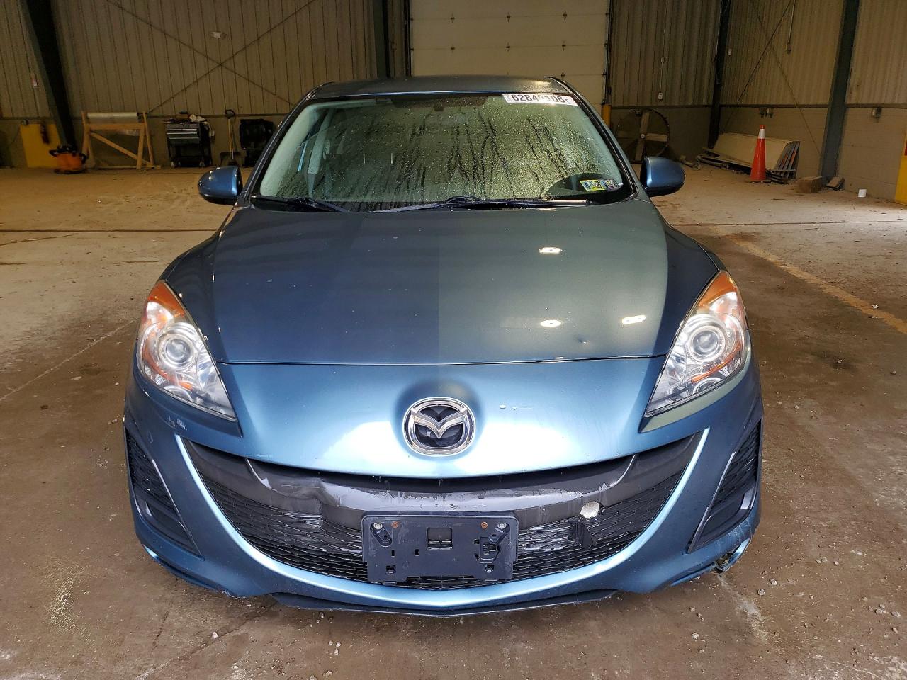2010 Mazda 3 I Blue vin: JM1BL1SF8A1334957