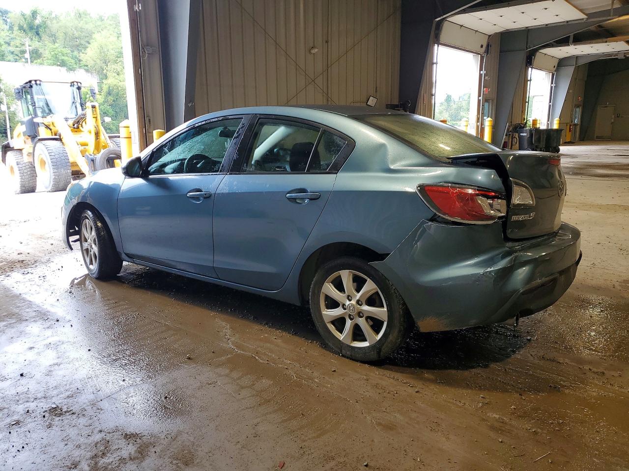 2010 Mazda 3 I Blue vin: JM1BL1SF8A1334957