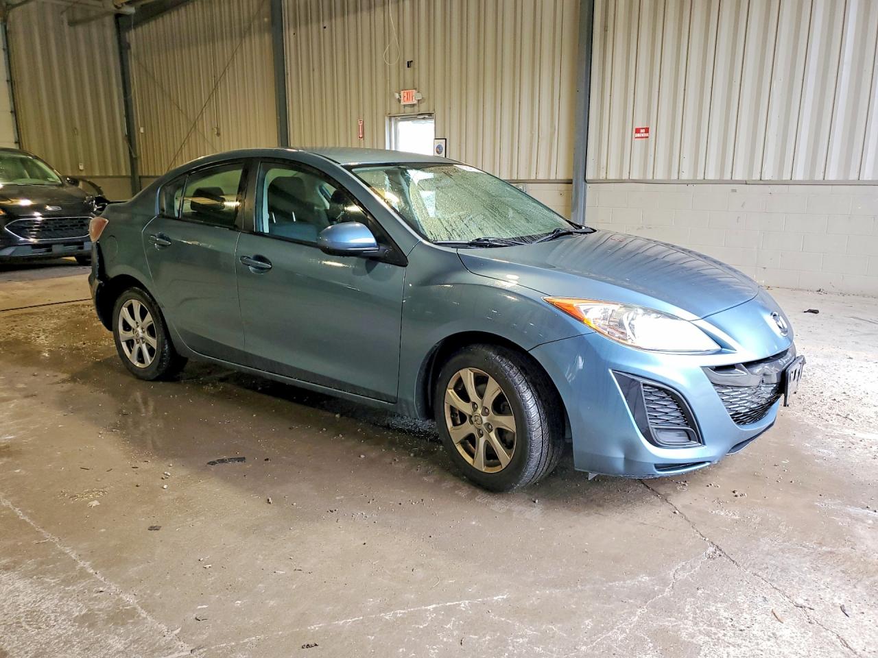2010 Mazda 3 I Blue vin: JM1BL1SF8A1334957