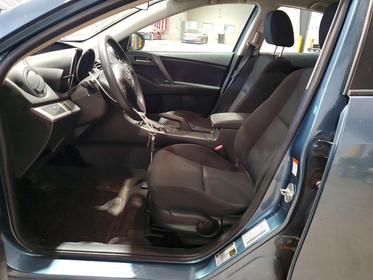 2010 Mazda 3 I Blue vin: JM1BL1SF8A1334957
