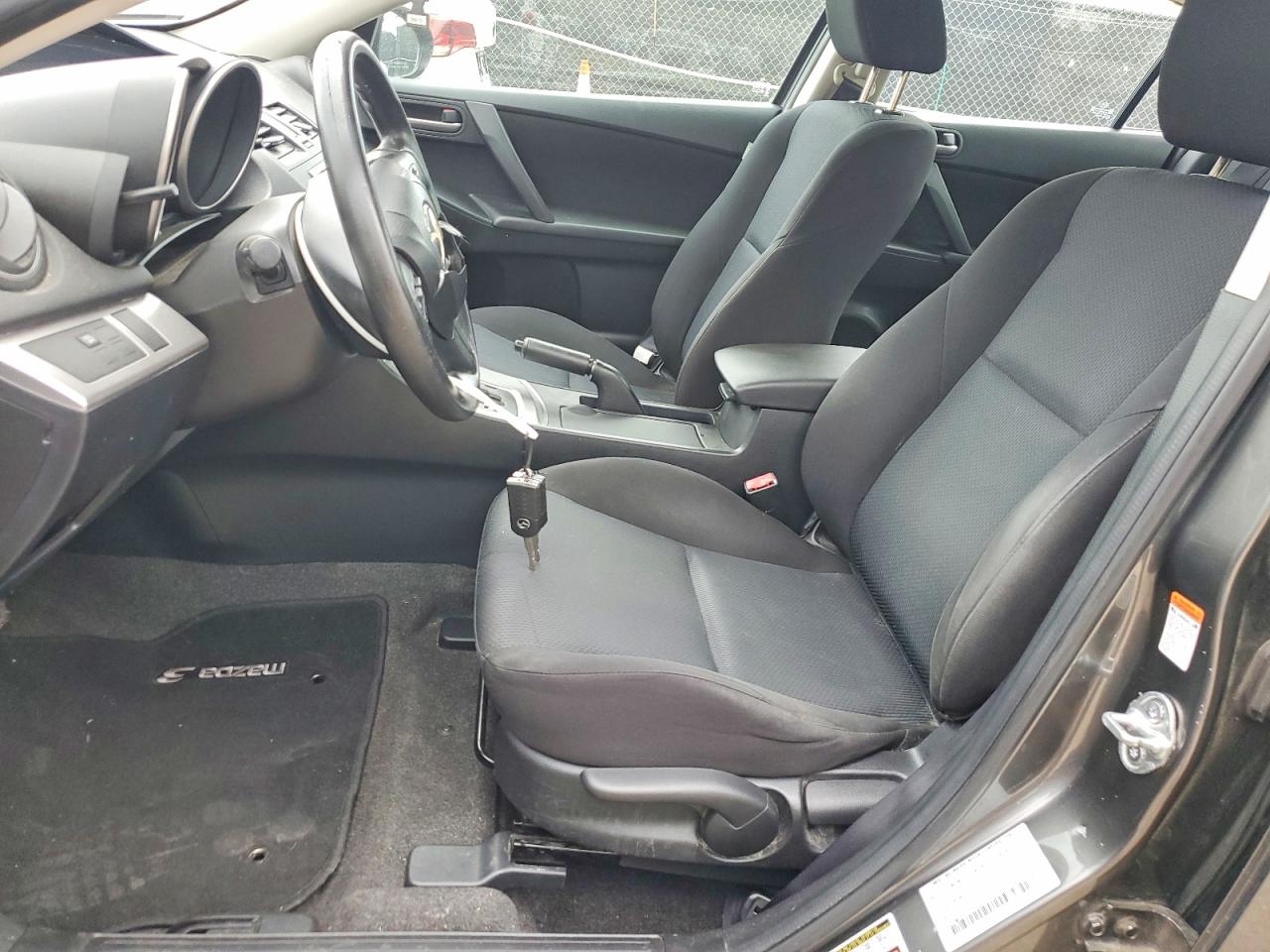 2010 Mazda 3 I Gray vin: JM1BL1SF8A1343481