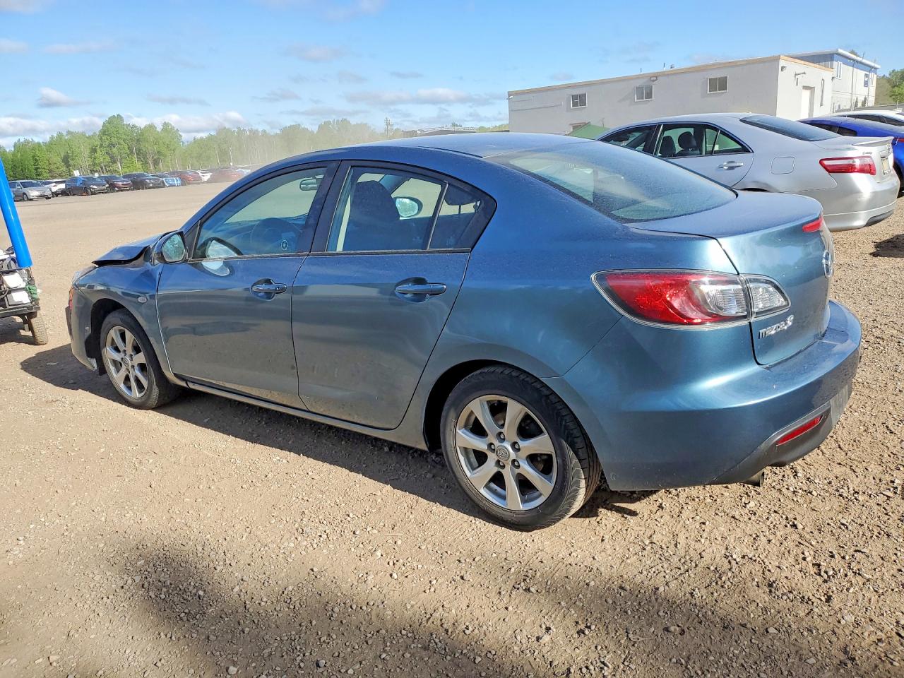 2010 Mazda 3 I Blue vin: JM1BL1SF8A1347207