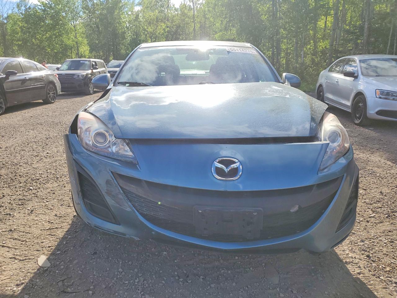 2010 Mazda 3 I Blue vin: JM1BL1SF8A1347207