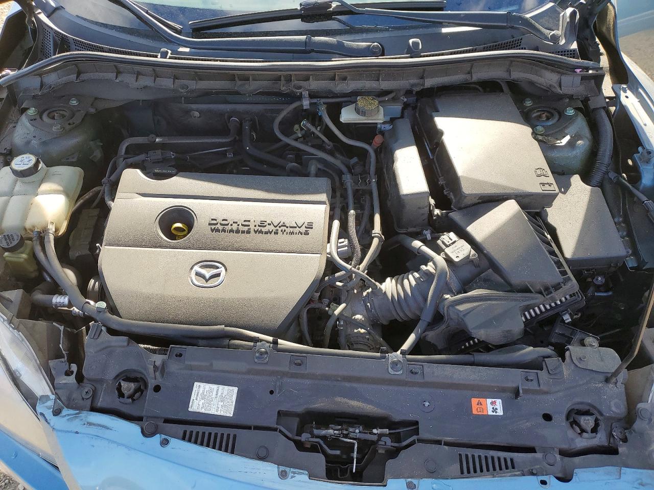 2010 Mazda 3 I Blue vin: JM1BL1SF8A1347207