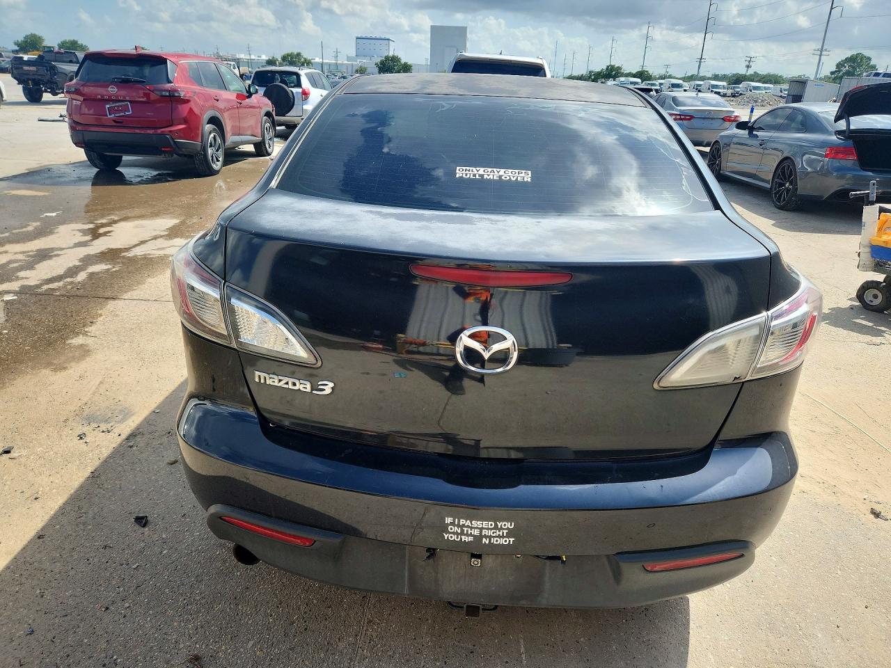 2010 Mazda 3 I Black vin: JM1BL1SF9A1106272