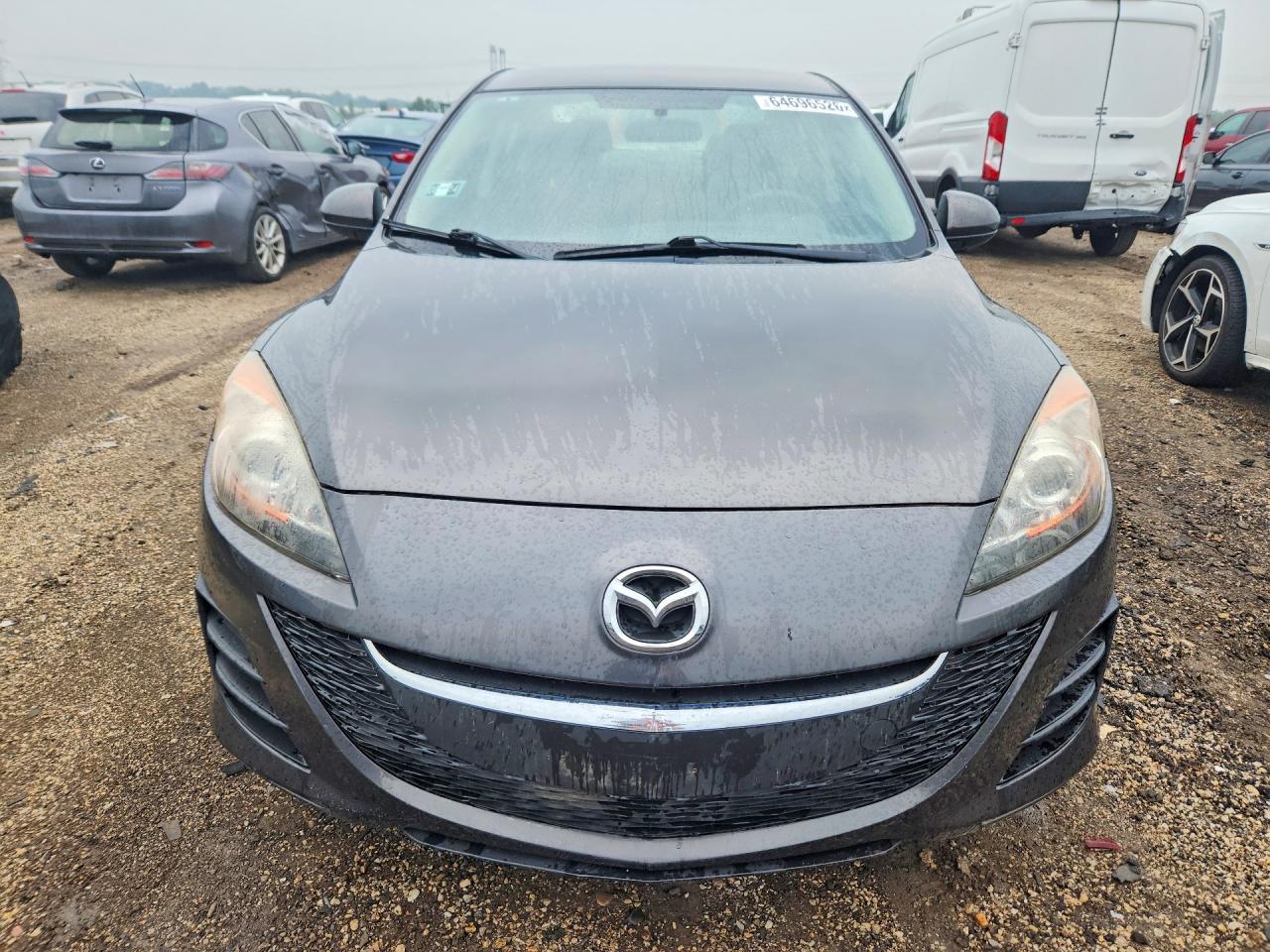 2010 Mazda 3 I Gray vin: JM1BL1SF9A1108104