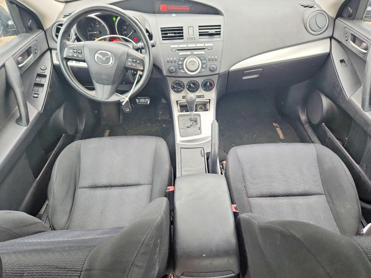 2010 Mazda 3 I Gray vin: JM1BL1SF9A1108104