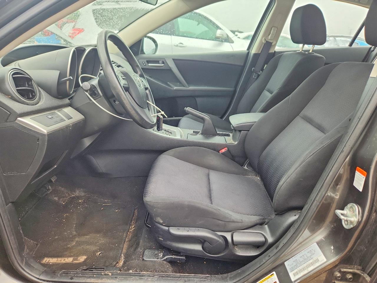 2010 Mazda 3 I Gray vin: JM1BL1SF9A1108104