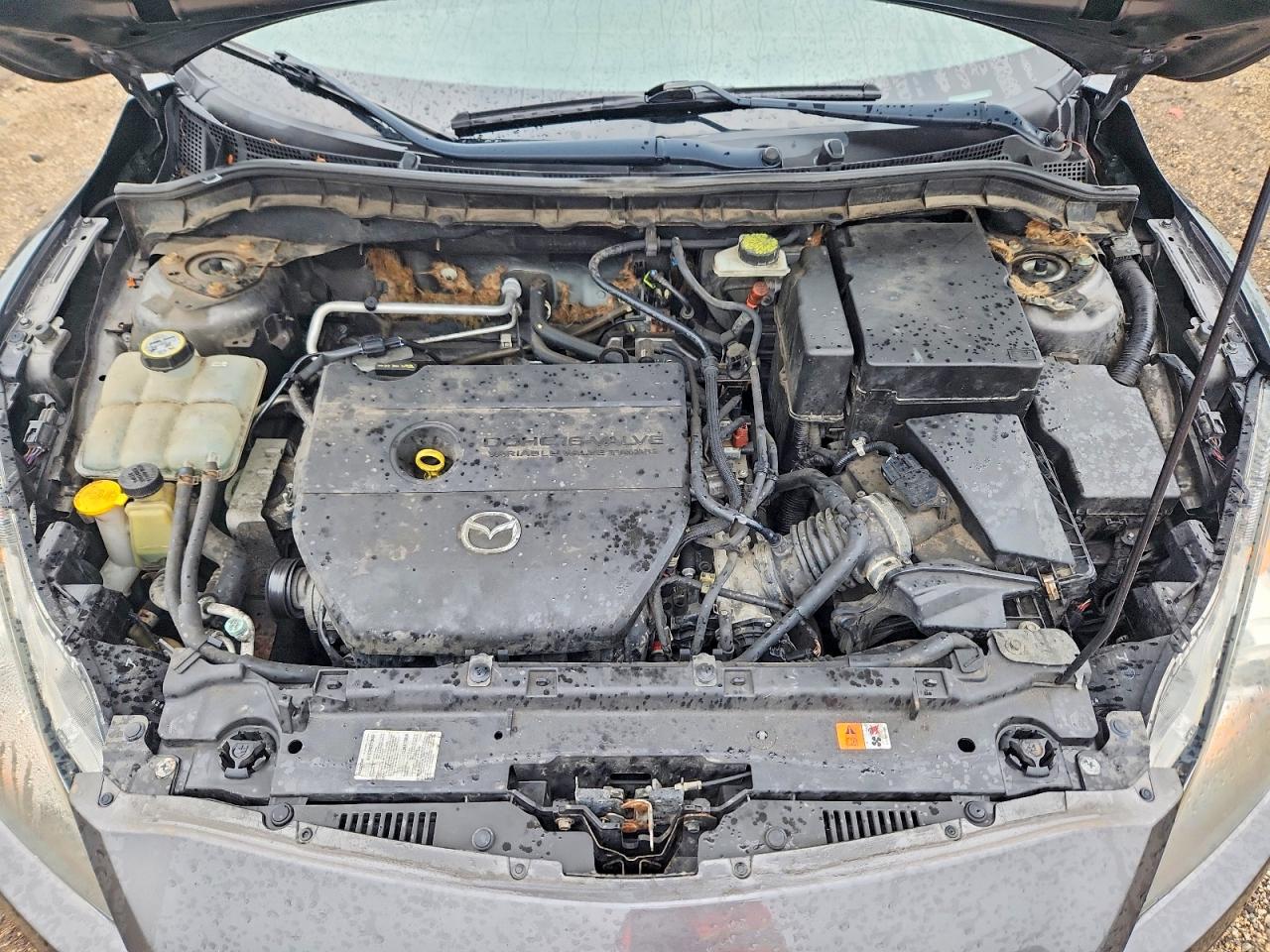 2010 Mazda 3 I Gray vin: JM1BL1SF9A1108104
