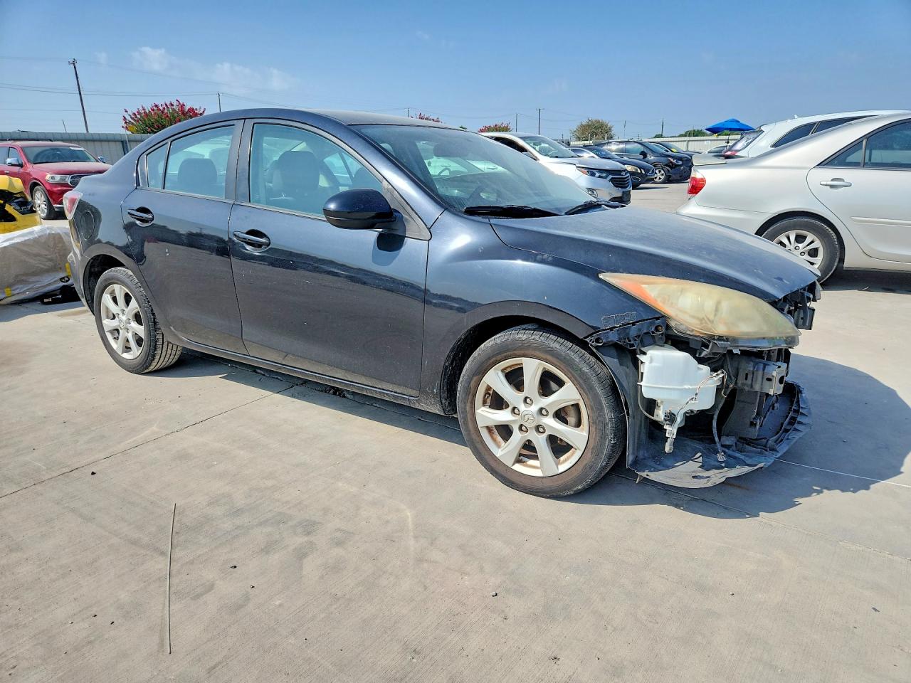 2010 Mazda 3 I Black vin: JM1BL1SF9A1178489