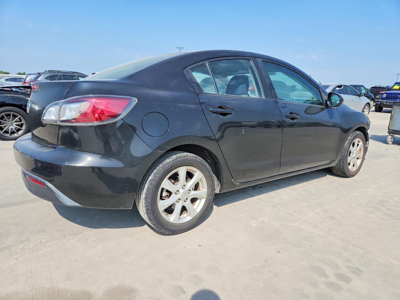 2010 Mazda 3 I Black vin: JM1BL1SF9A1178489