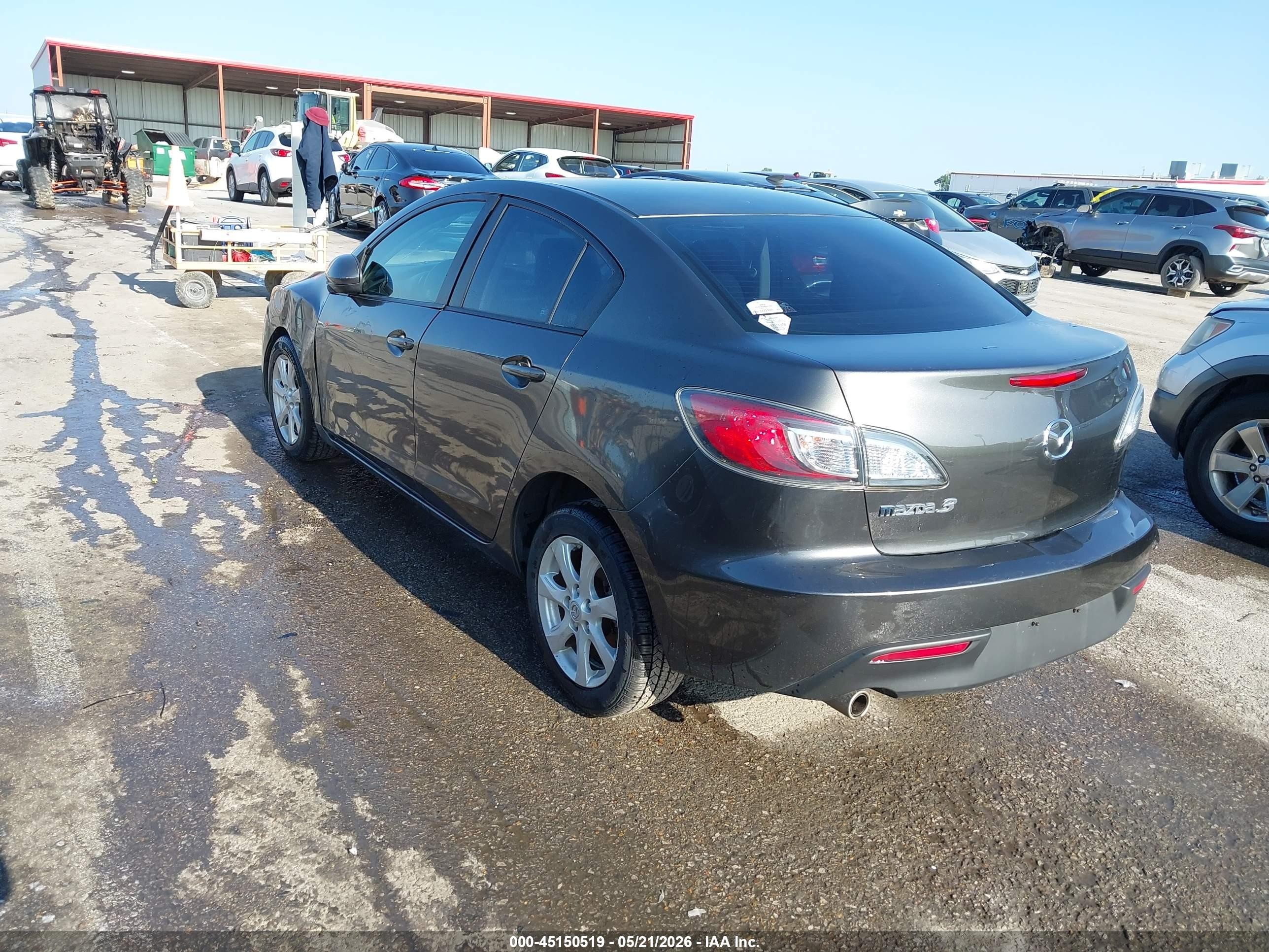 2010 Mazda Mazda3 I Touring Серый vin: JM1BL1SF9A1253949