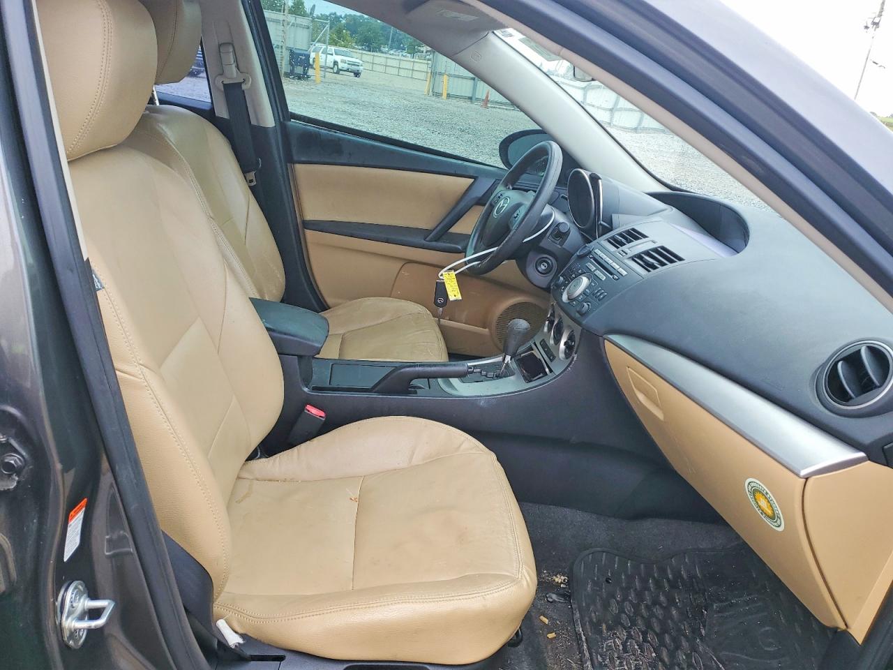2010 Mazda 3 I Gray vin: JM1BL1SF9A1265714