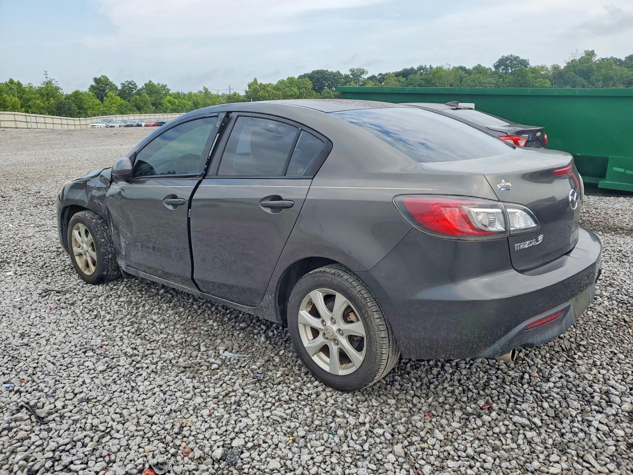 2010 Mazda 3 I Gray vin: JM1BL1SF9A1265714