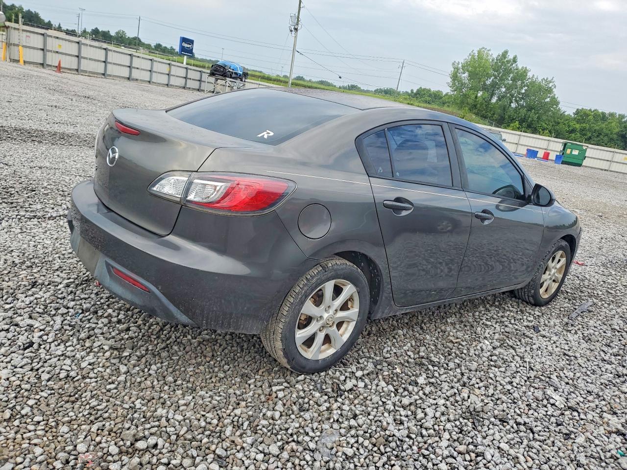 2010 Mazda 3 I Gray vin: JM1BL1SF9A1265714