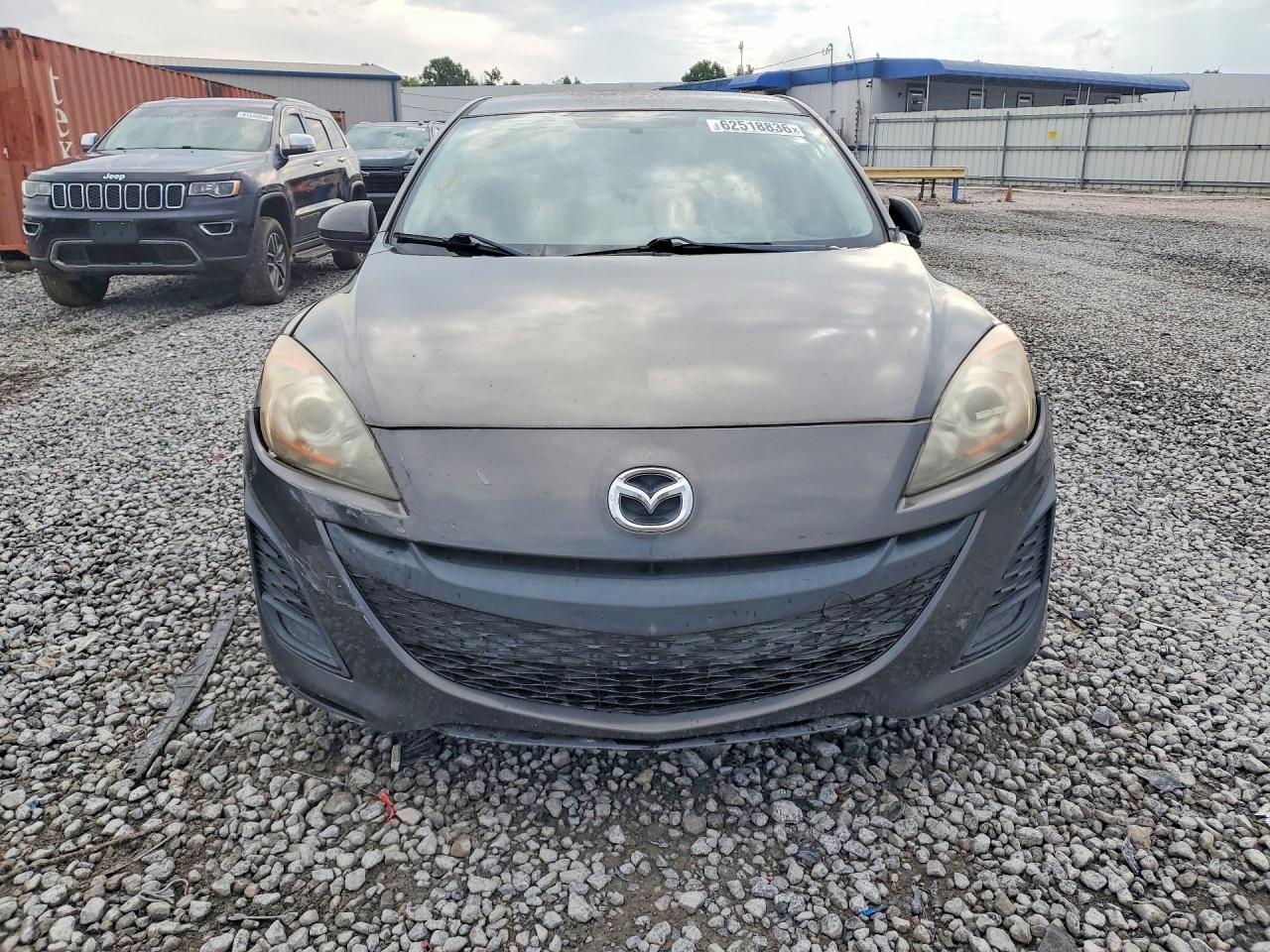 2010 Mazda 3 I Gray vin: JM1BL1SF9A1265714