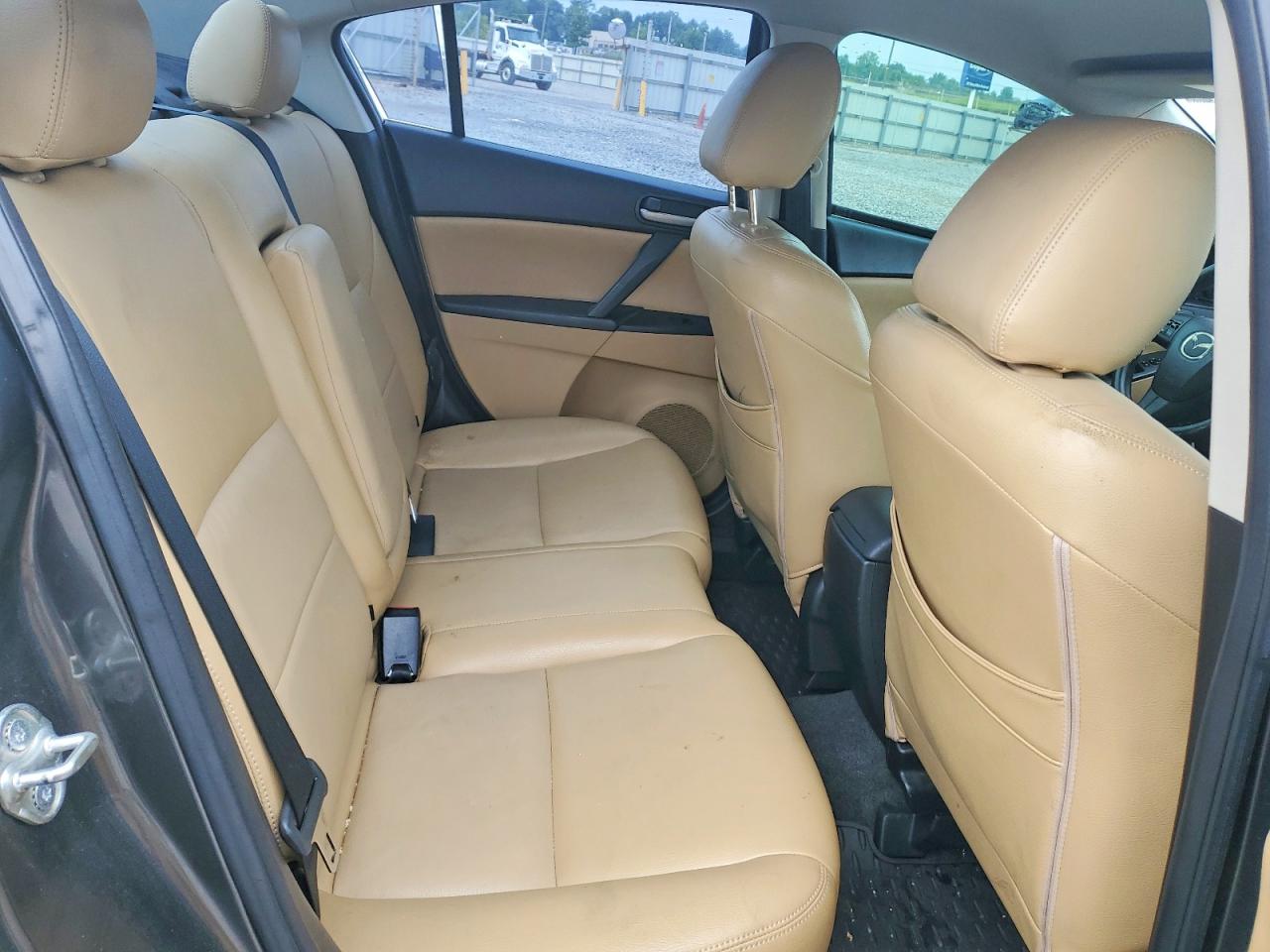 2010 Mazda 3 I Gray vin: JM1BL1SF9A1265714