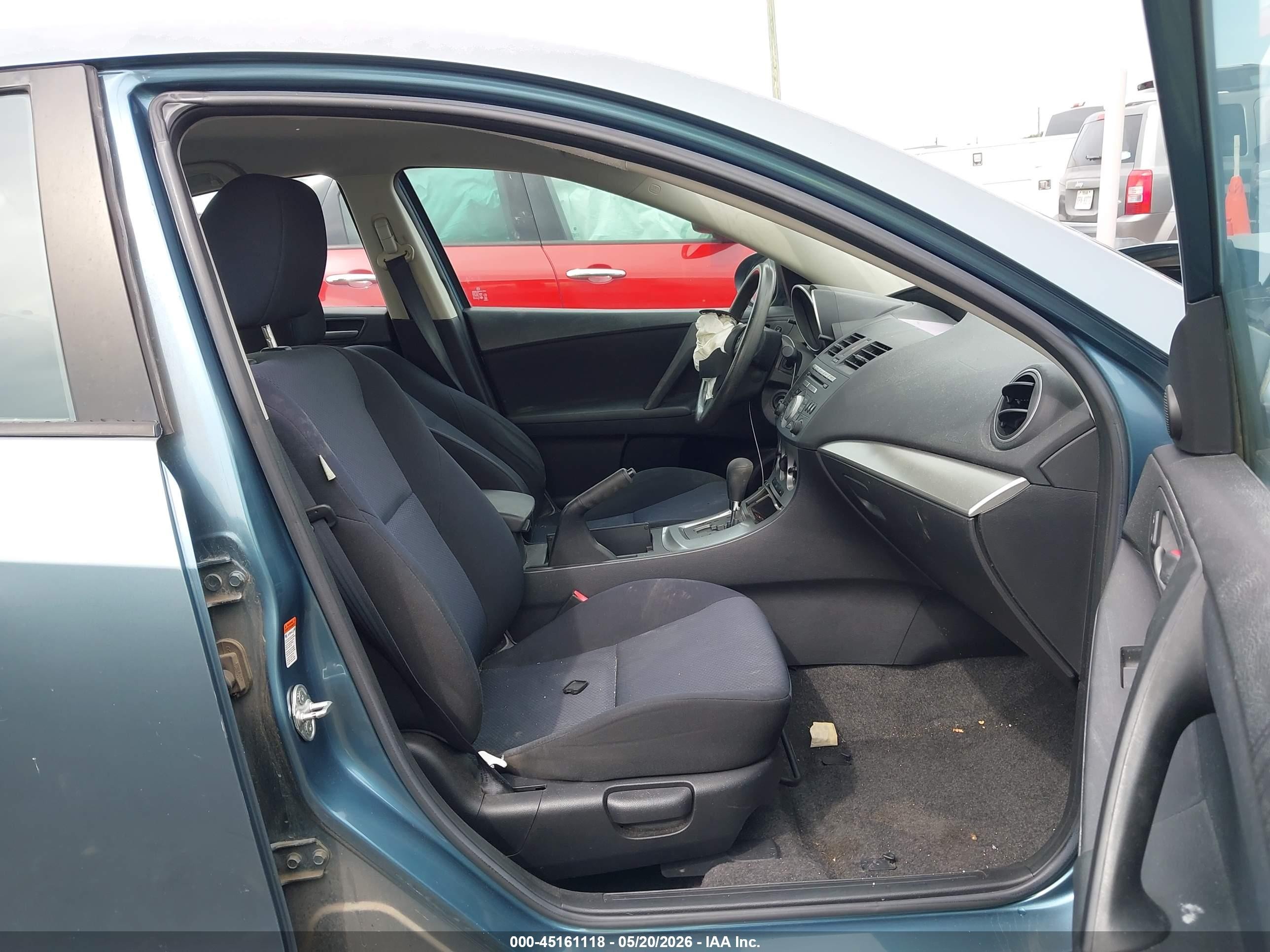 2010 Mazda Mazda3 I Touring Blue vin: JM1BL1SF9A1272811