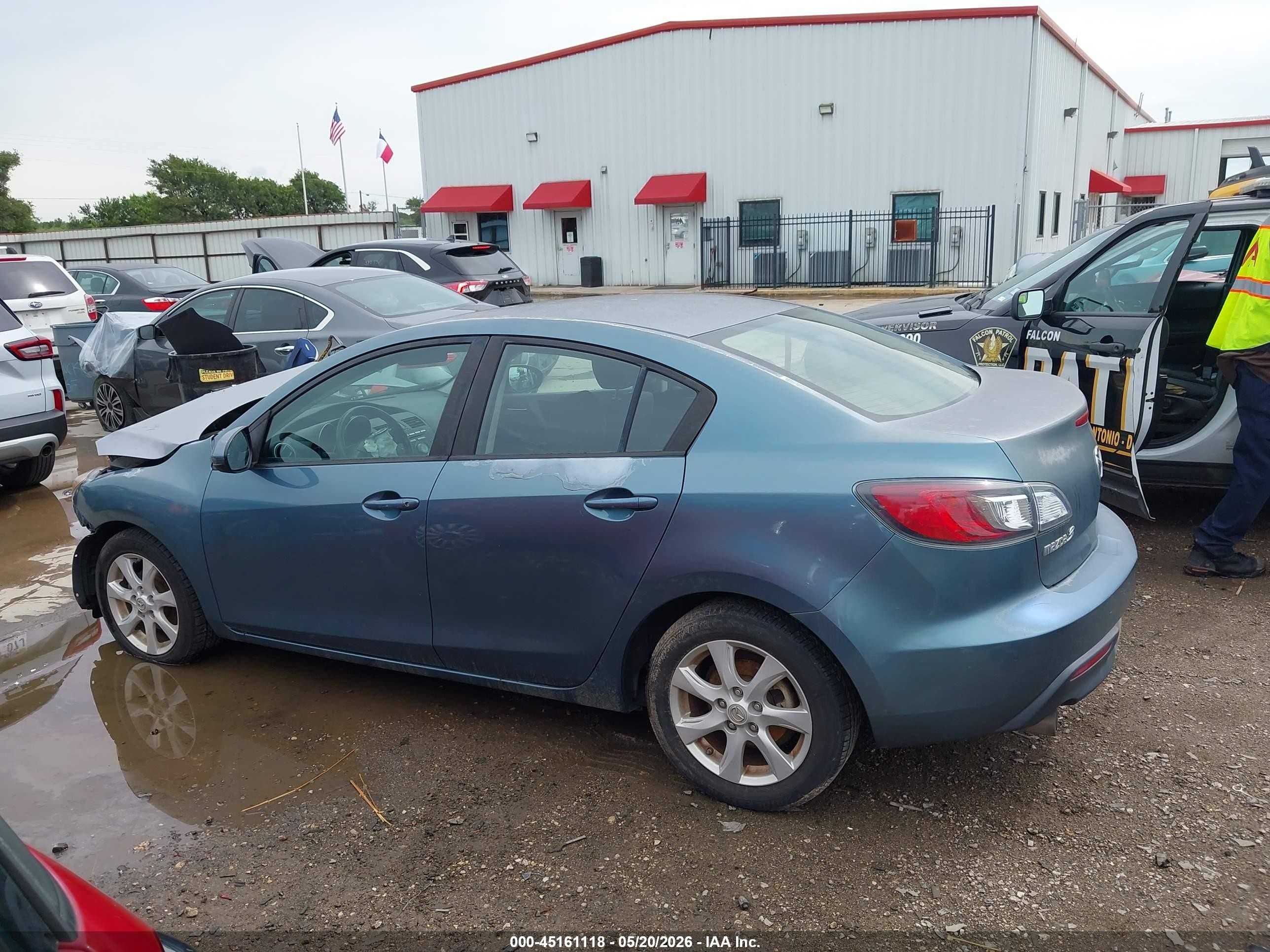 2010 Mazda Mazda3 I Touring Blue vin: JM1BL1SF9A1272811