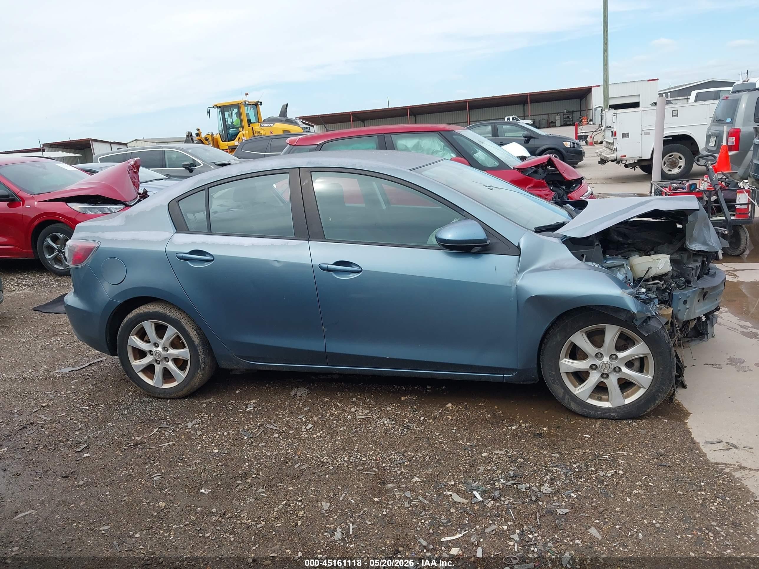 2010 Mazda Mazda3 I Touring Blue vin: JM1BL1SF9A1272811