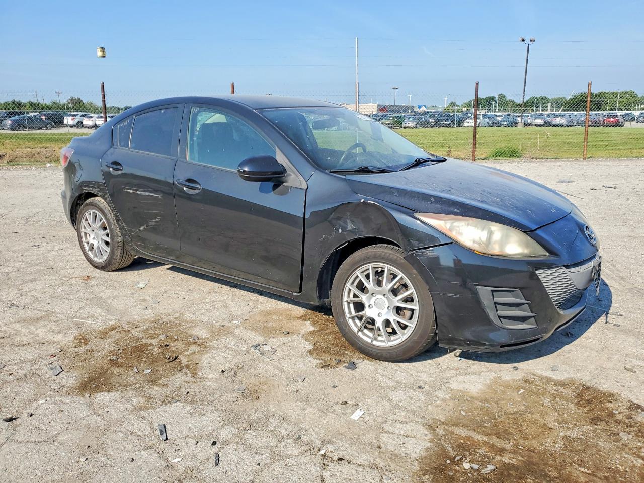 2010 Mazda 3 I Black vin: JM1BL1SF9A1291388