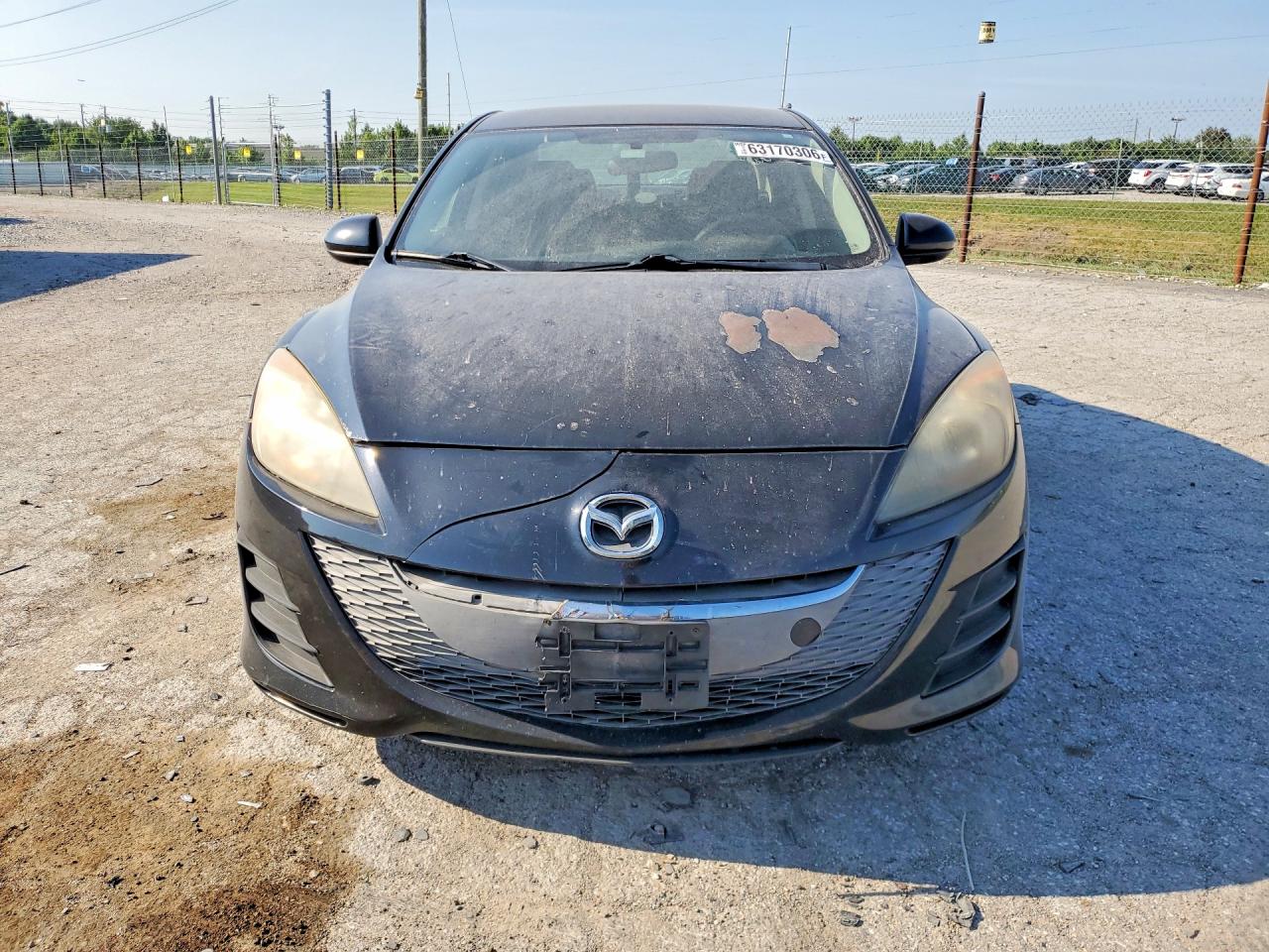 2010 Mazda 3 I Black vin: JM1BL1SF9A1291388