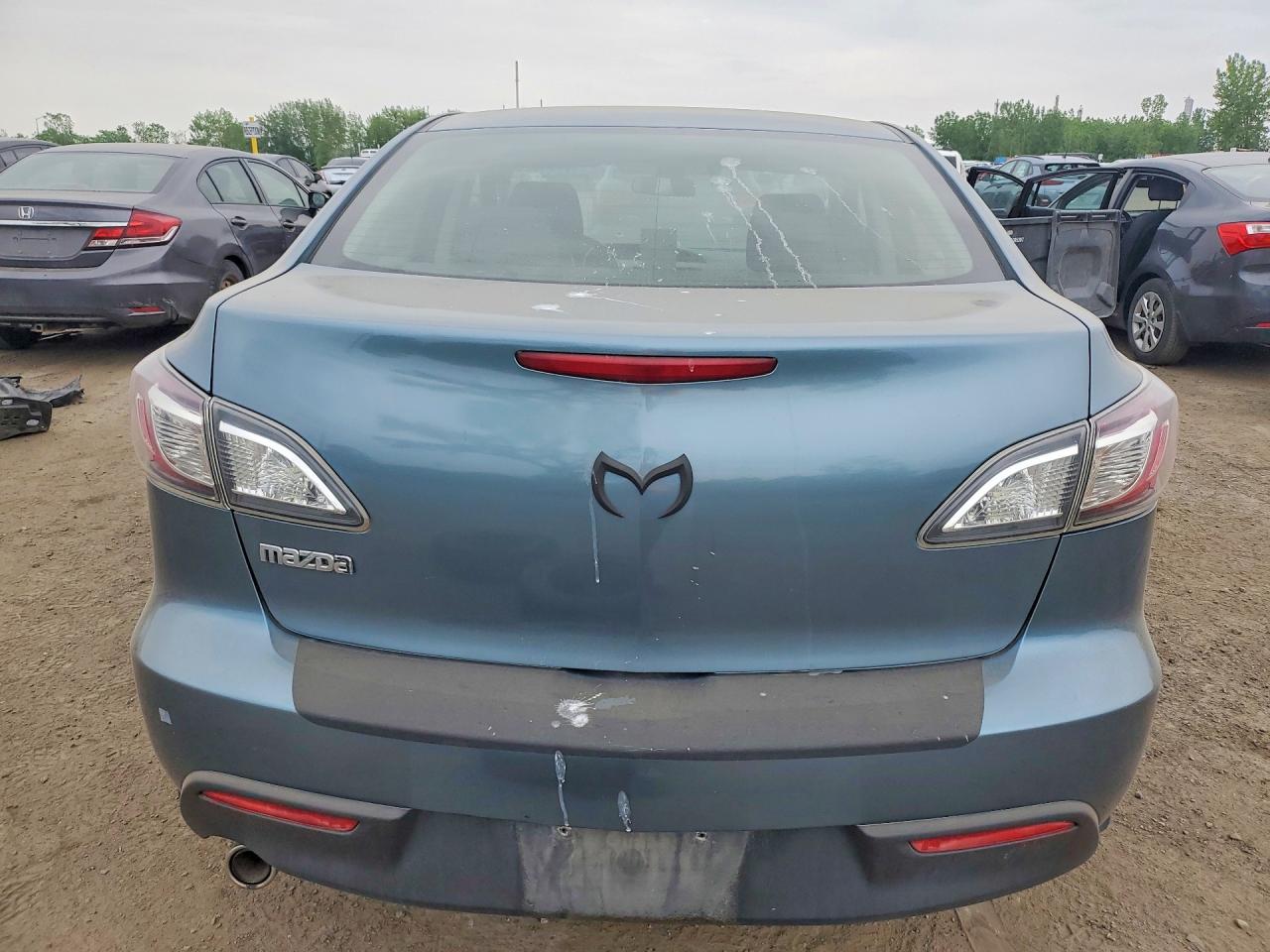 2010 Mazda 3 I Blue vin: JM1BL1SF9A1303927