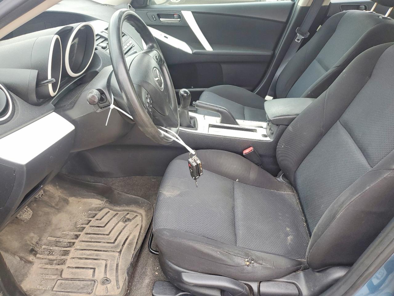 2010 Mazda 3 I Blue vin: JM1BL1SF9A1303927