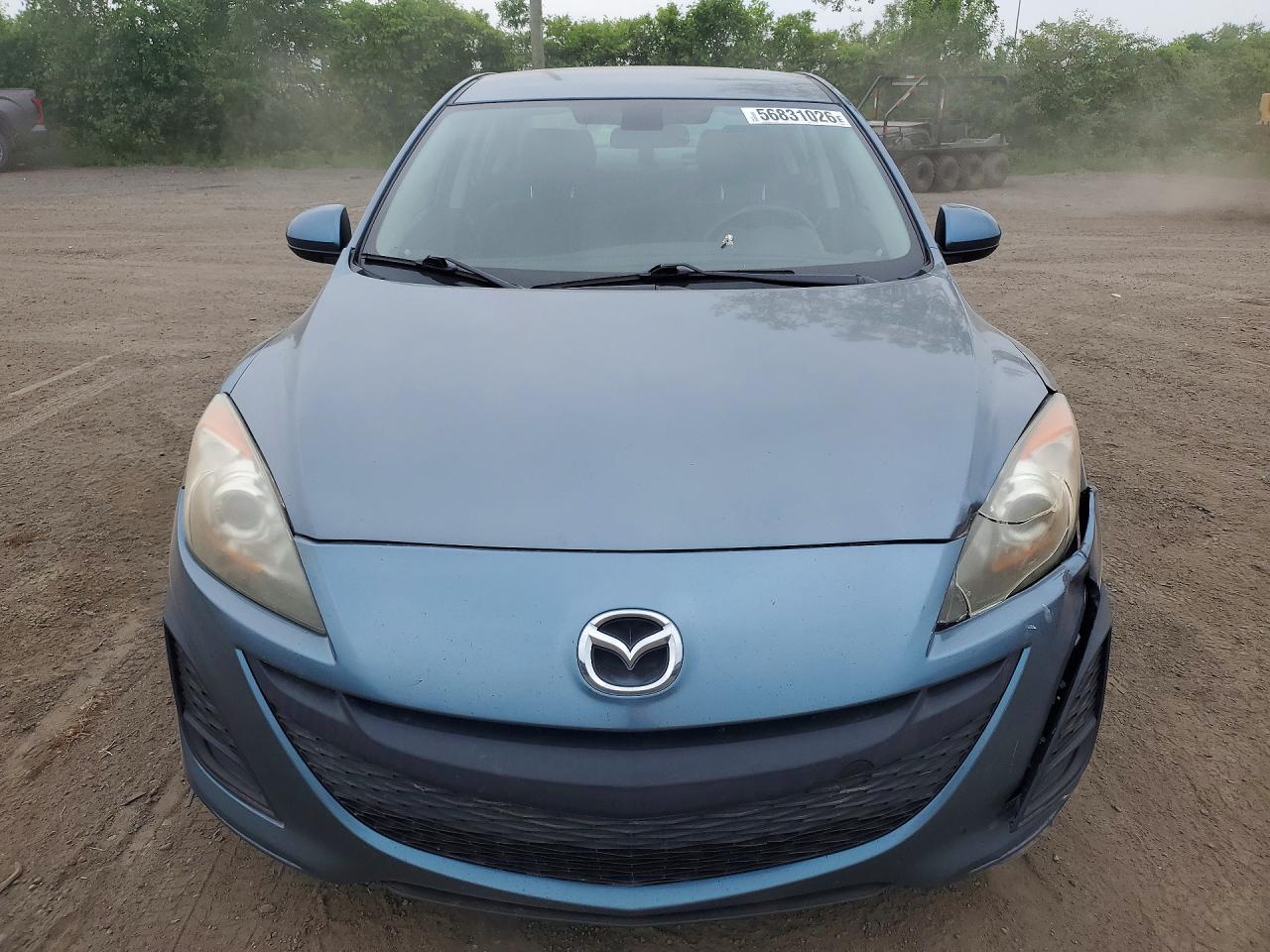 2010 Mazda 3 I Blue vin: JM1BL1SF9A1303927