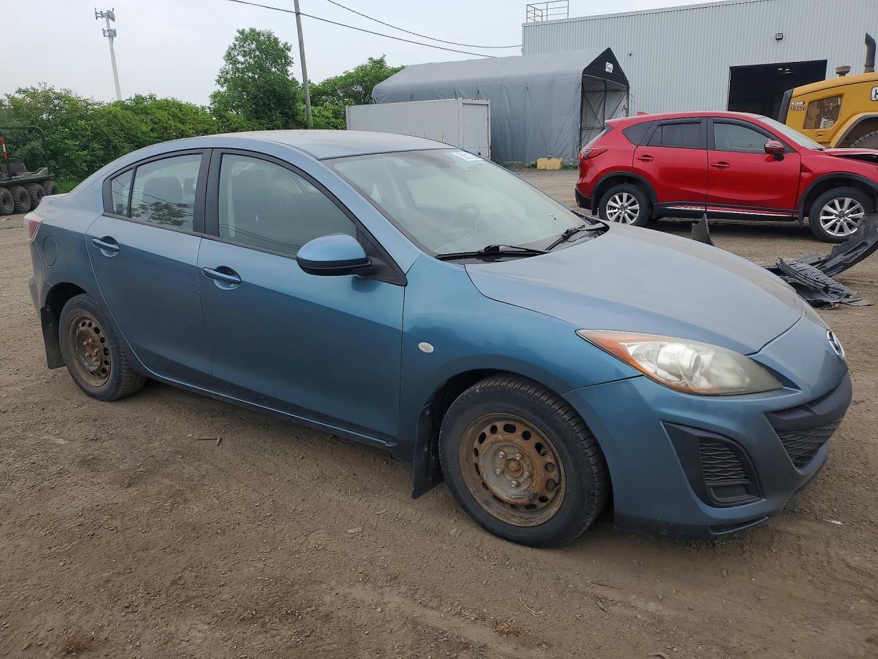 2010 Mazda 3 I Blue vin: JM1BL1SF9A1303927