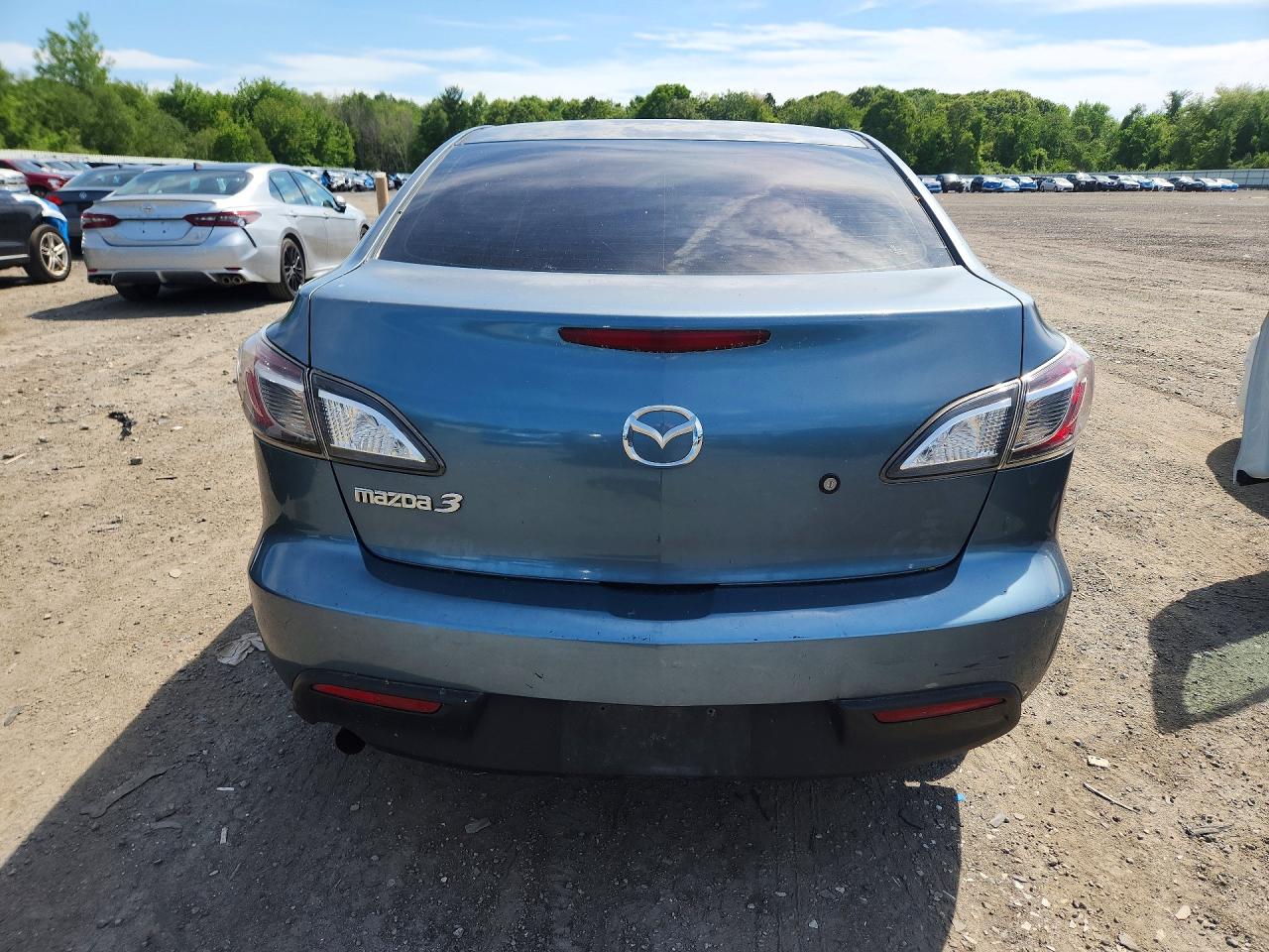 2010 Mazda 3 I Blue vin: JM1BL1SF9A1318993