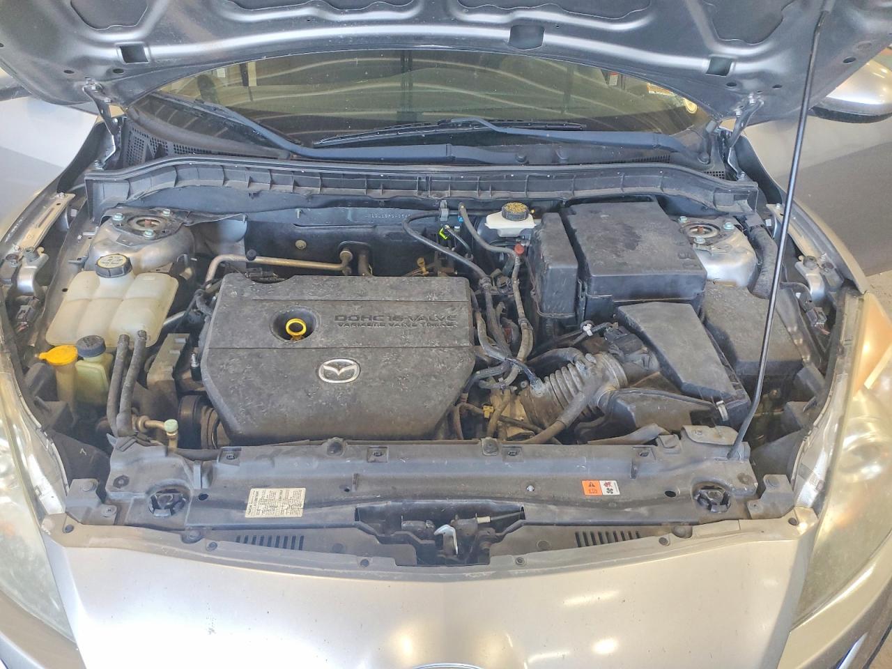 2010 Mazda 3 I Silver vin: JM1BL1SF9A1340802