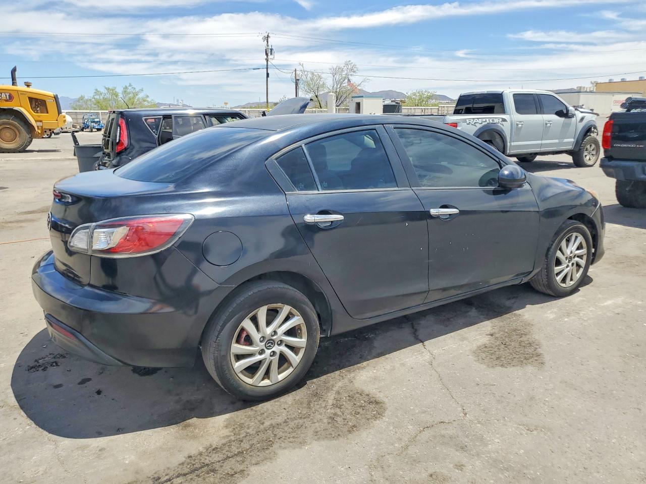 2010 Mazda 3 I Black vin: JM1BL1SFXA1105051