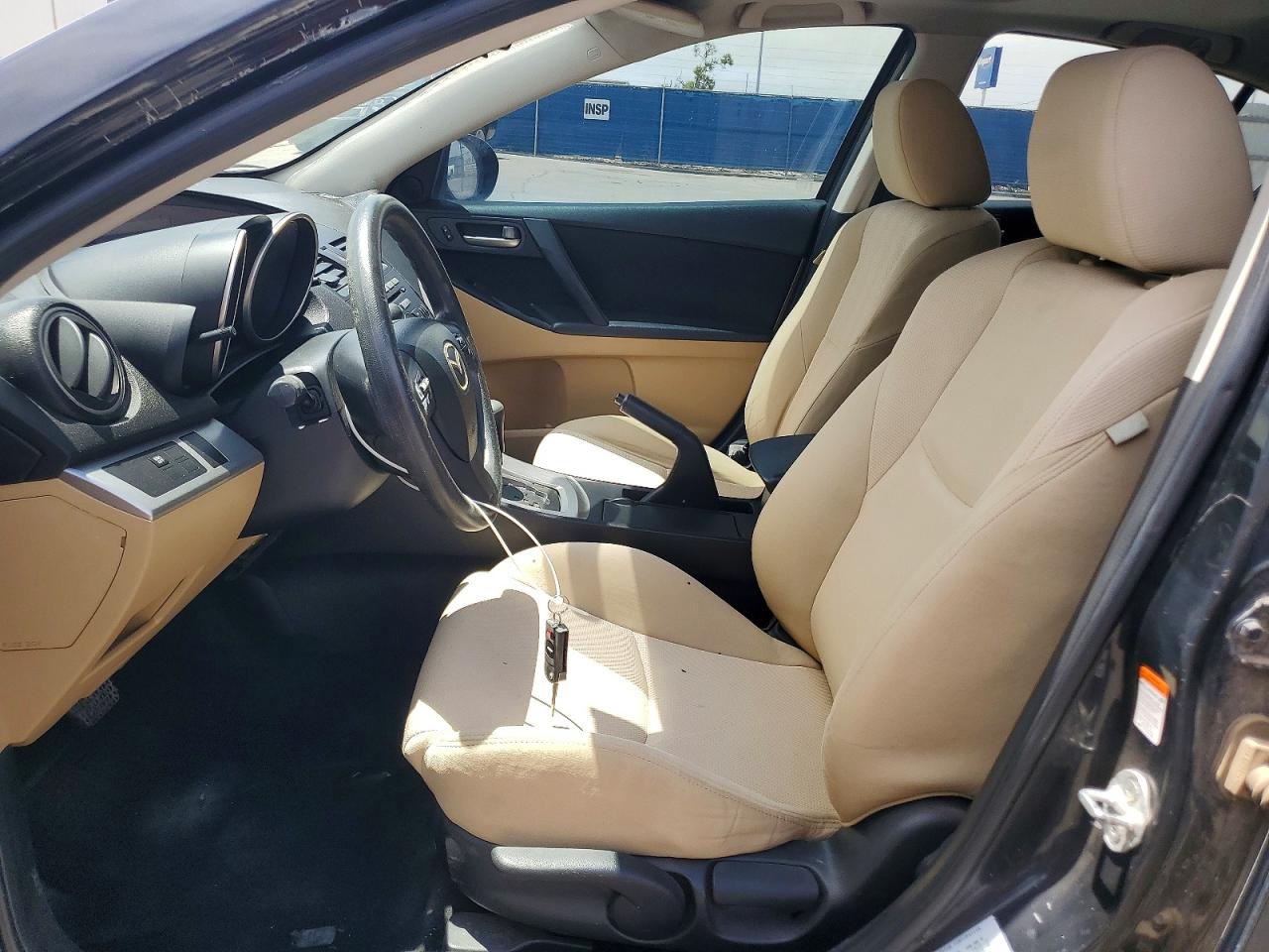 2010 Mazda 3 I Black vin: JM1BL1SFXA1105051