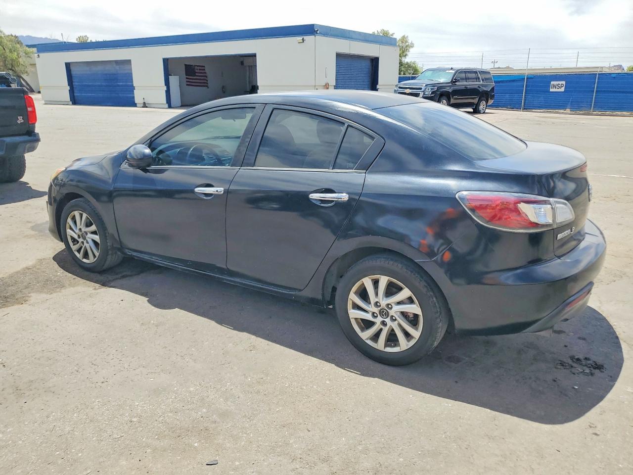 2010 Mazda 3 I Black vin: JM1BL1SFXA1105051